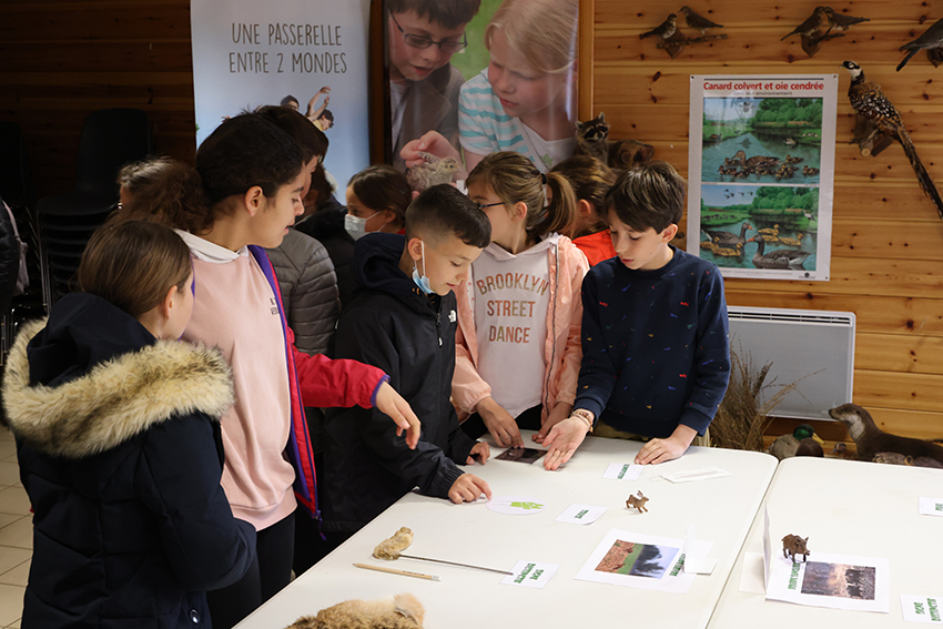 Les chasseurs éduquent l’amour de la nature aux écoliers en Corrèze
