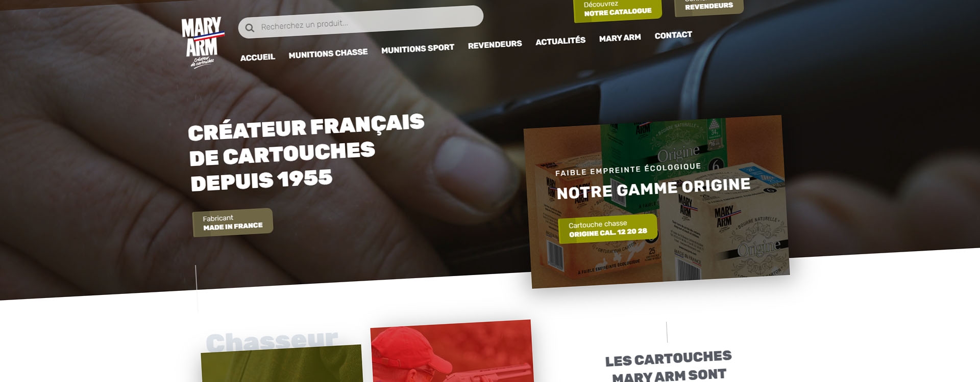 Mary Arm lance son nouveau site internet