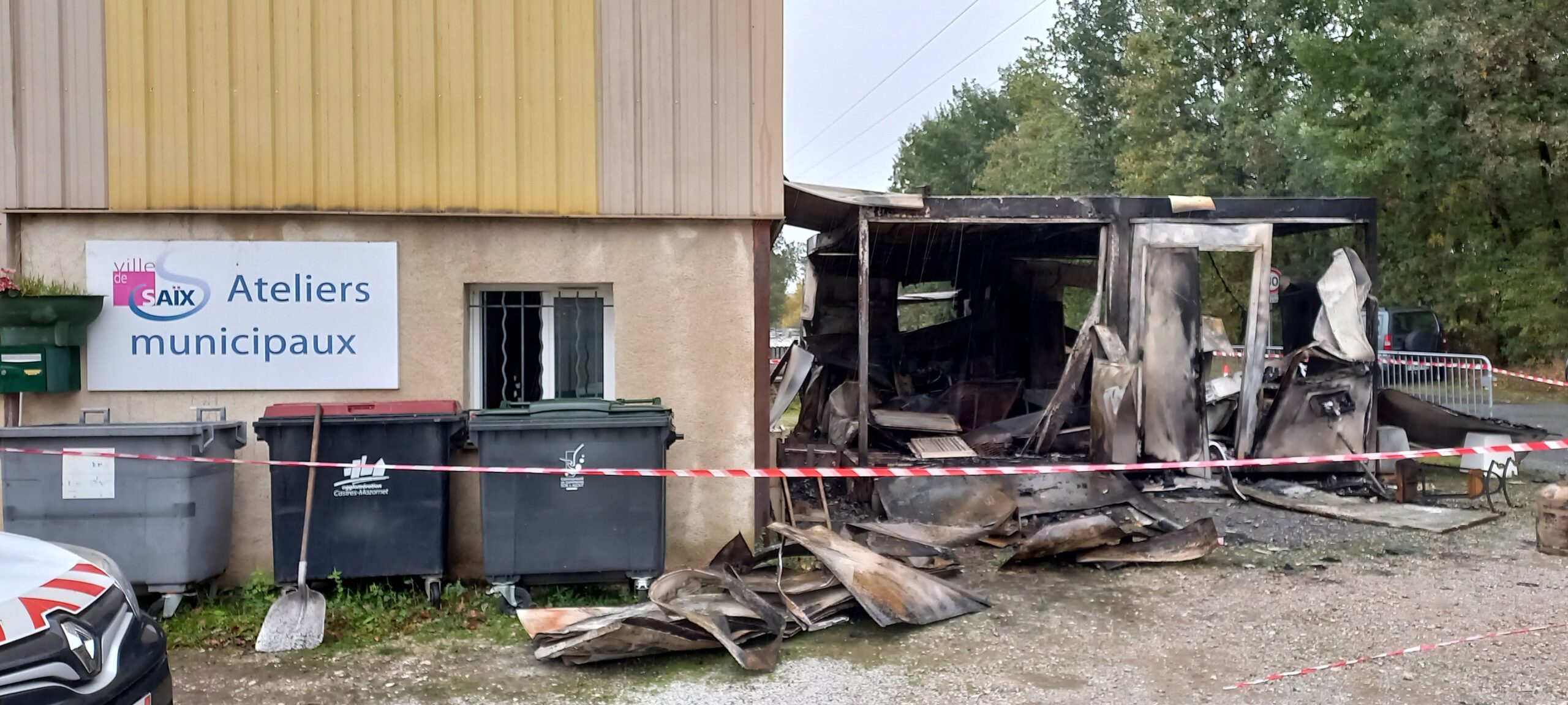 Enquête de gendarmerie après l’incendie d’un local de chasse