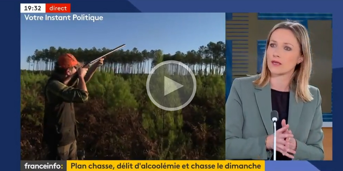 Bérangère Couillard explique pourquoi le gouvernement refuse d’interdire la chasse le dimanche