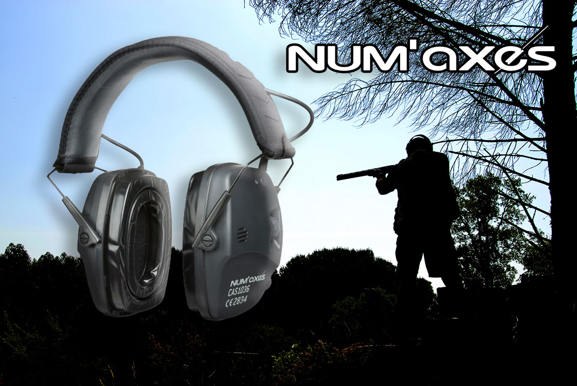 Nouveau casque anti-bruit électronique Bluetooth Num’axes