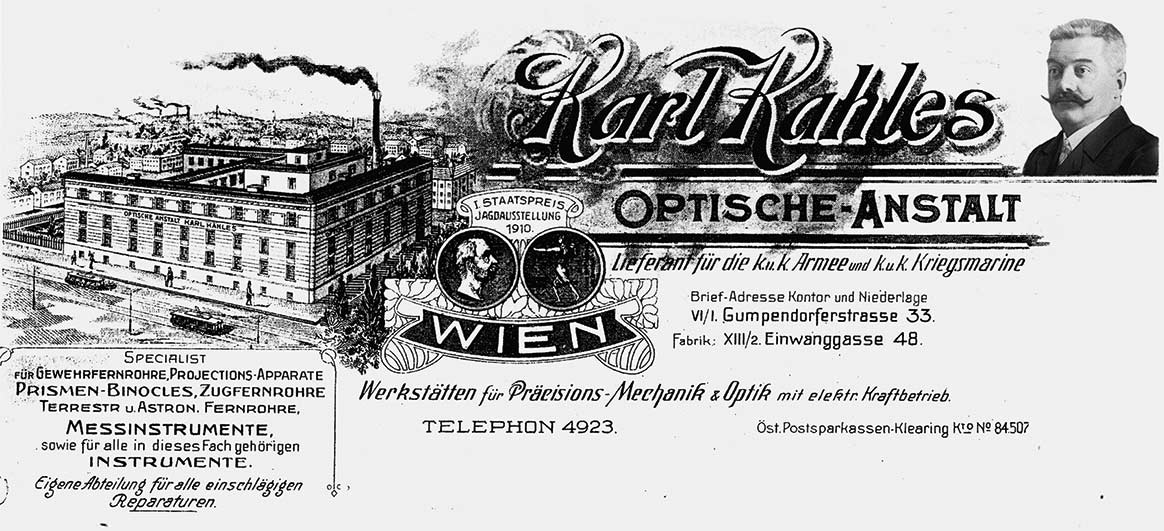 Kahles, l’inventeur de la lunette de visée moderne, fête ses 125 ans d’existence