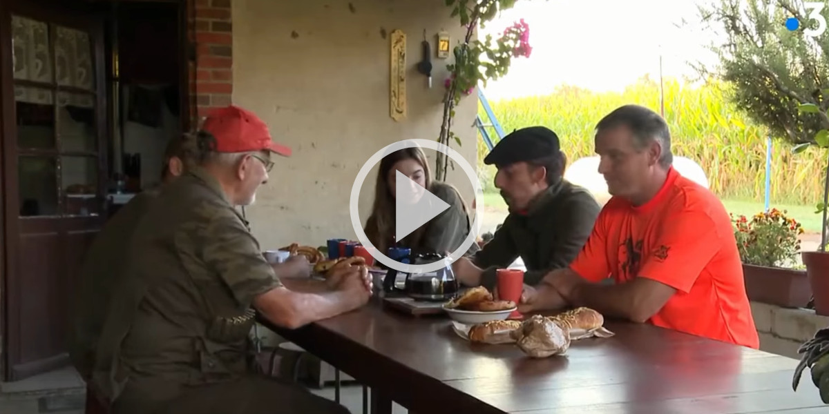 [Vidéo] France 3 a suivi un jeune couple de chasseurs pour leur première ouverture dans les Landes