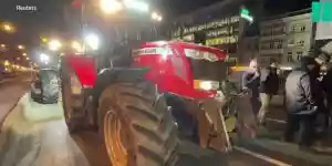 les agriculteurs au parlement européen