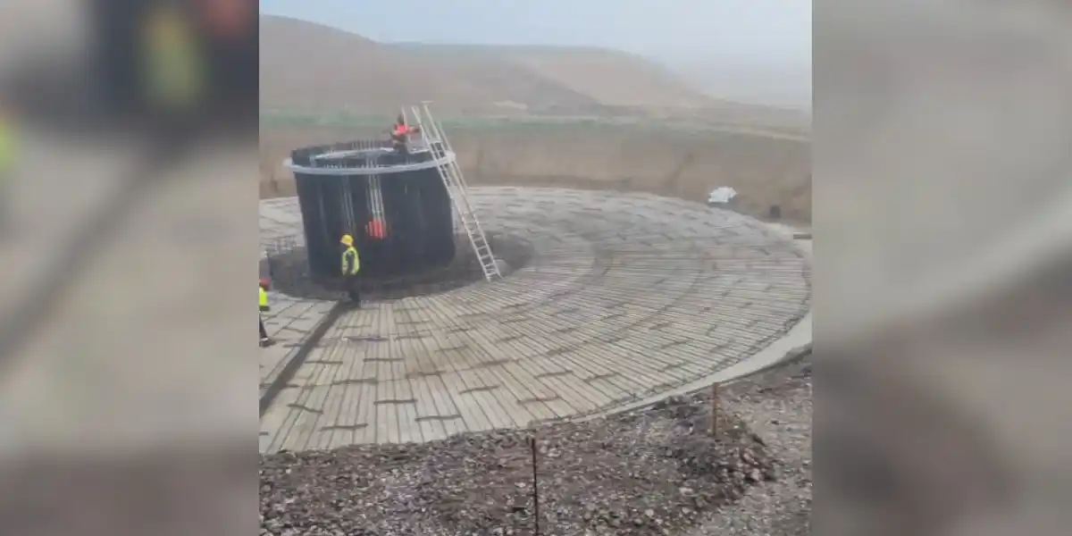[Vidéo] Quelle quantité de ferrailles et de béton pour une éolienne?