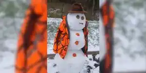 bonhomme de neige chasse
