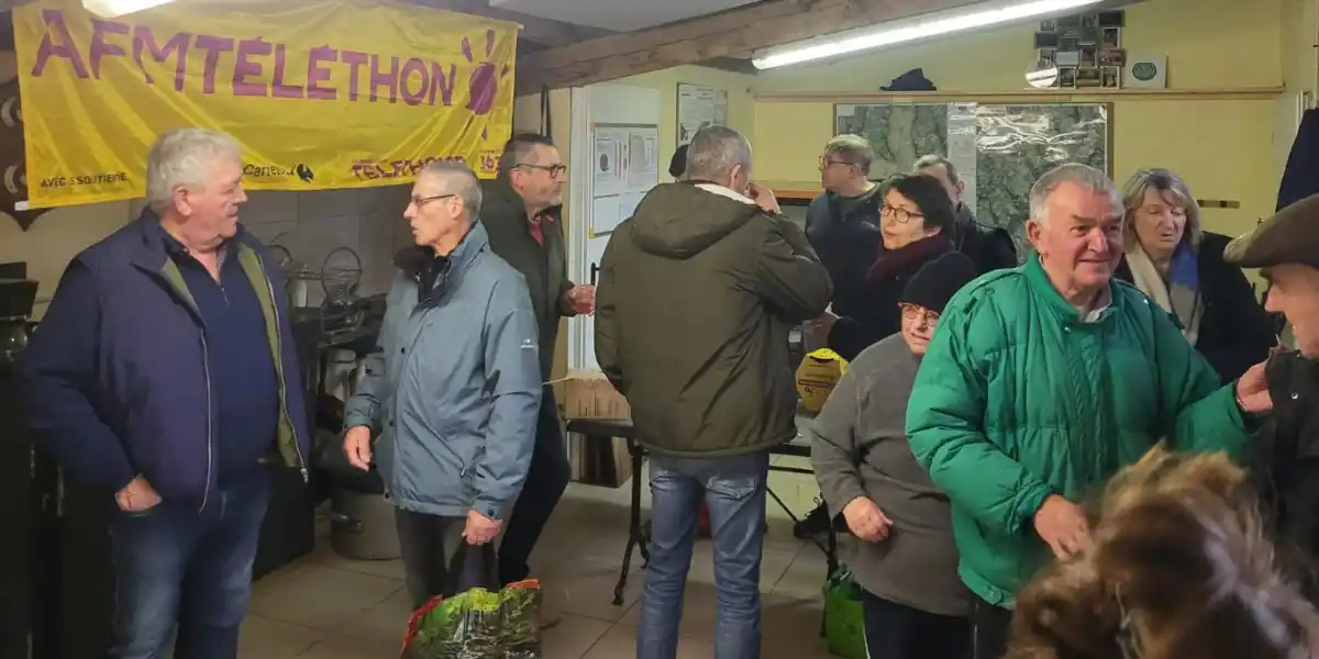 Téléthon : à Camboulazet, les chasseurs mettent les petits plats dans les grands pour la bonne cause