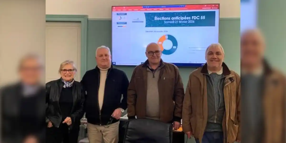 Élection à la FDC de la Meuse : la liste menée par Denis Renard remporte les élections anticipées
