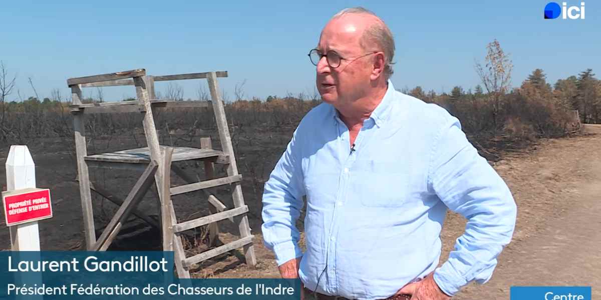 [Vidéo] Accusés de favoriser les incendies dans l&rsquo;Indre, les chasseurs réfutent la polémique