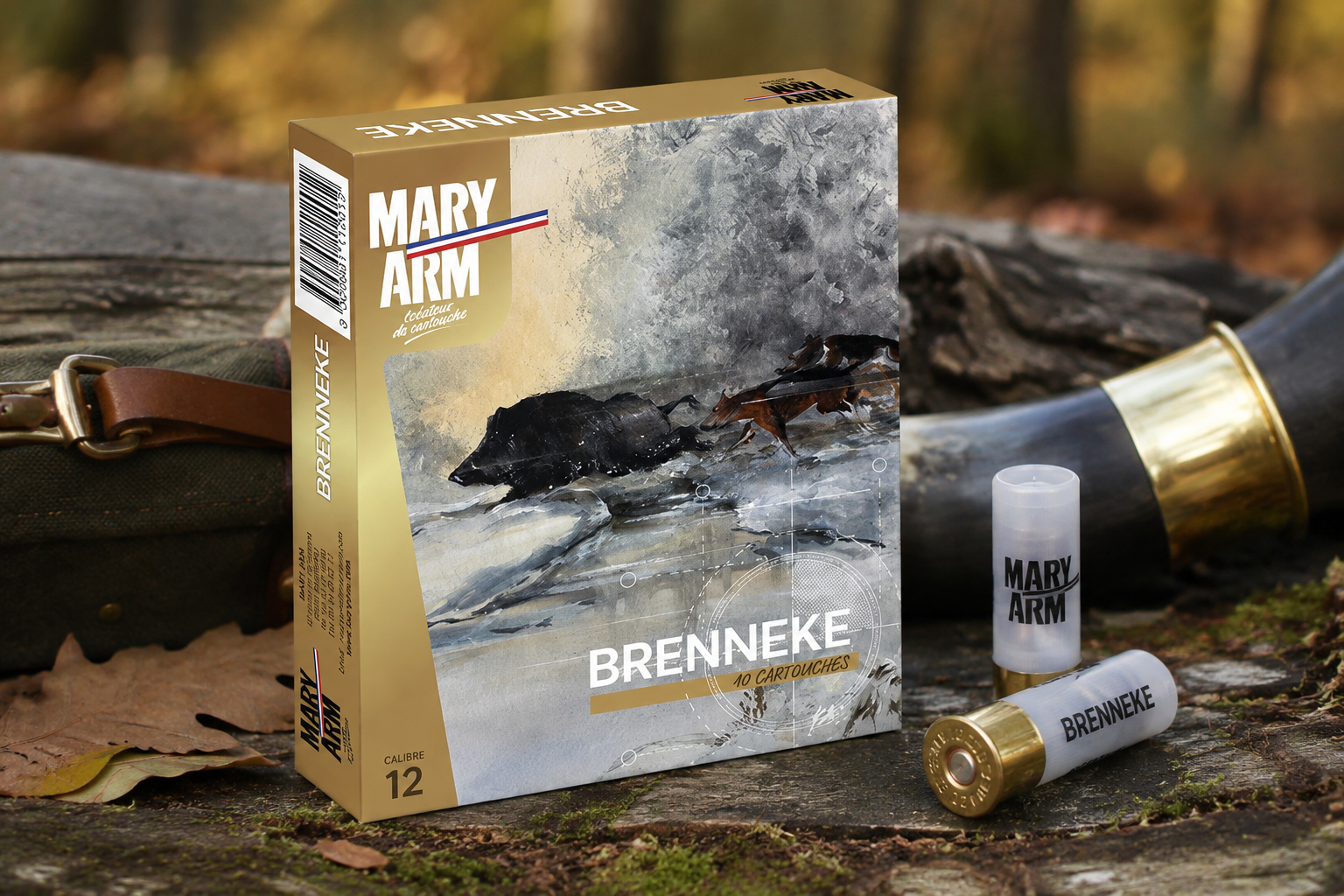 Mary Arm fait appel à Patrice Bac pour dessiner ses boîtes de Brenneke