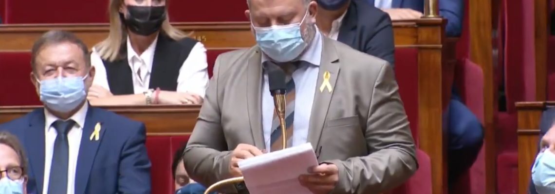 alain perea pour la chasse à l'assemblée nationale
