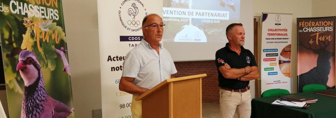 convention Cdos et chasseurs du tarn