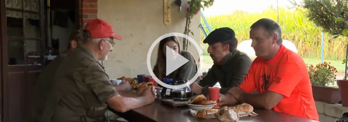 première ouverture pour un jeune couple de chasseurs dans les landes